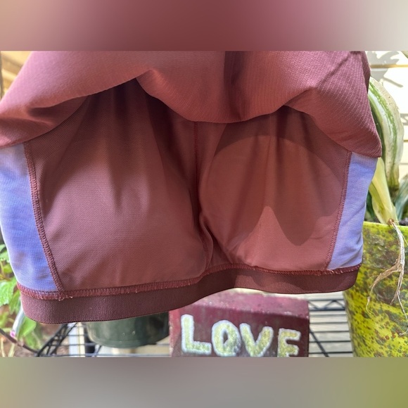 Ribbed Mauve Halter Crop Top Size 4 Small - Picture 6 of 6